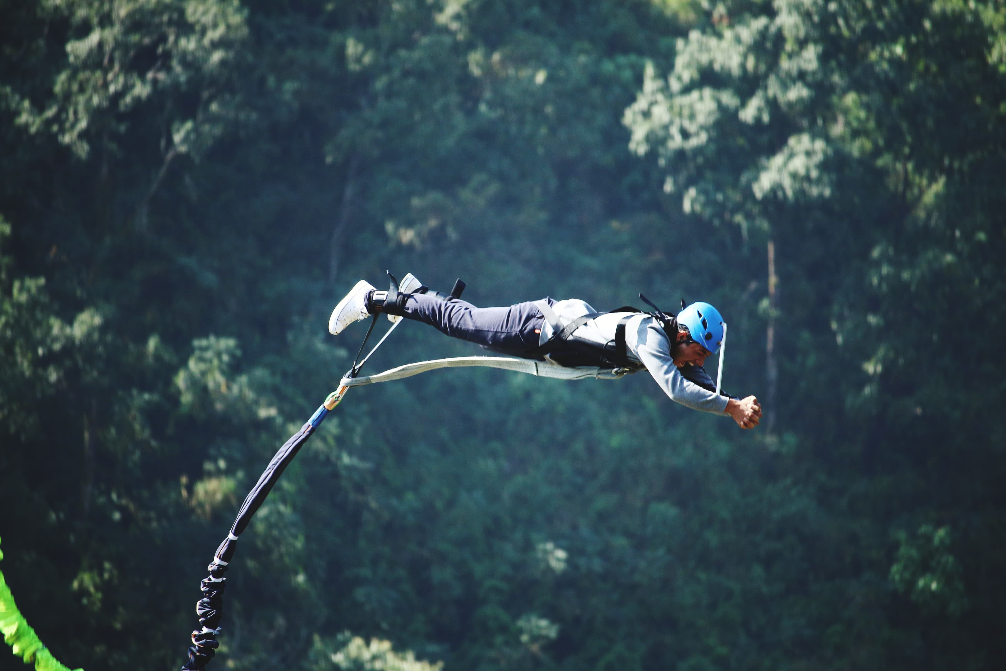 Bungee-Springen in Jinja