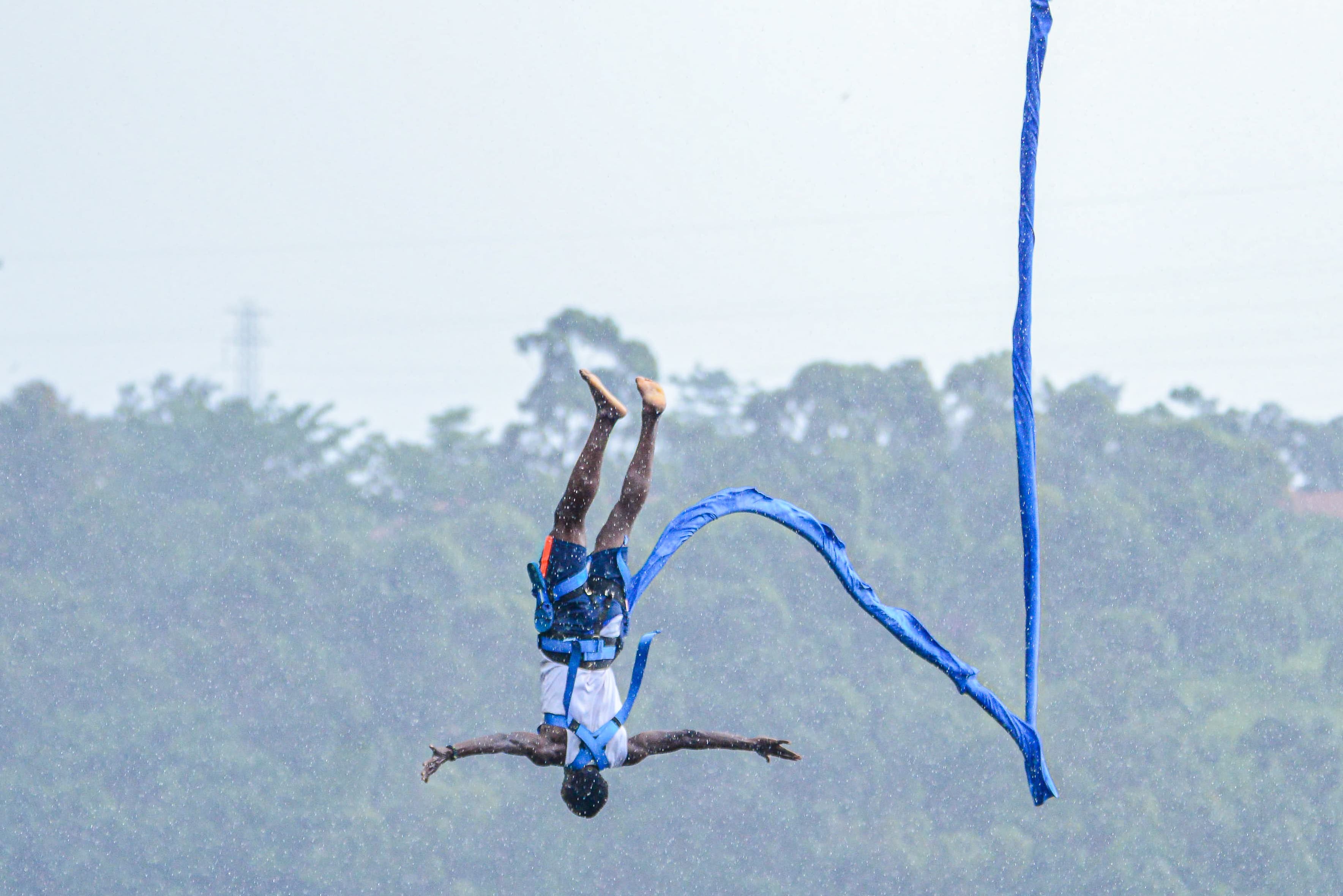 Bungee-Springen in Jinja