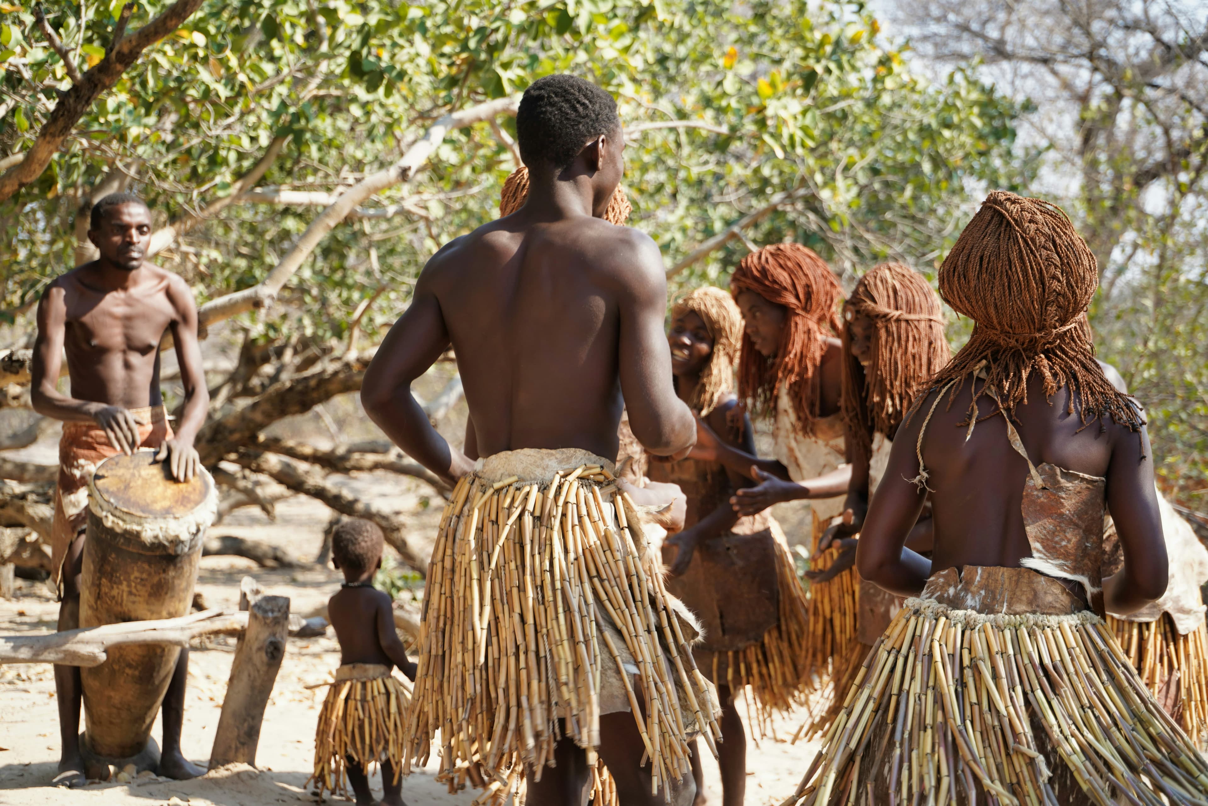 Batwa-Pygmäen in Uganda