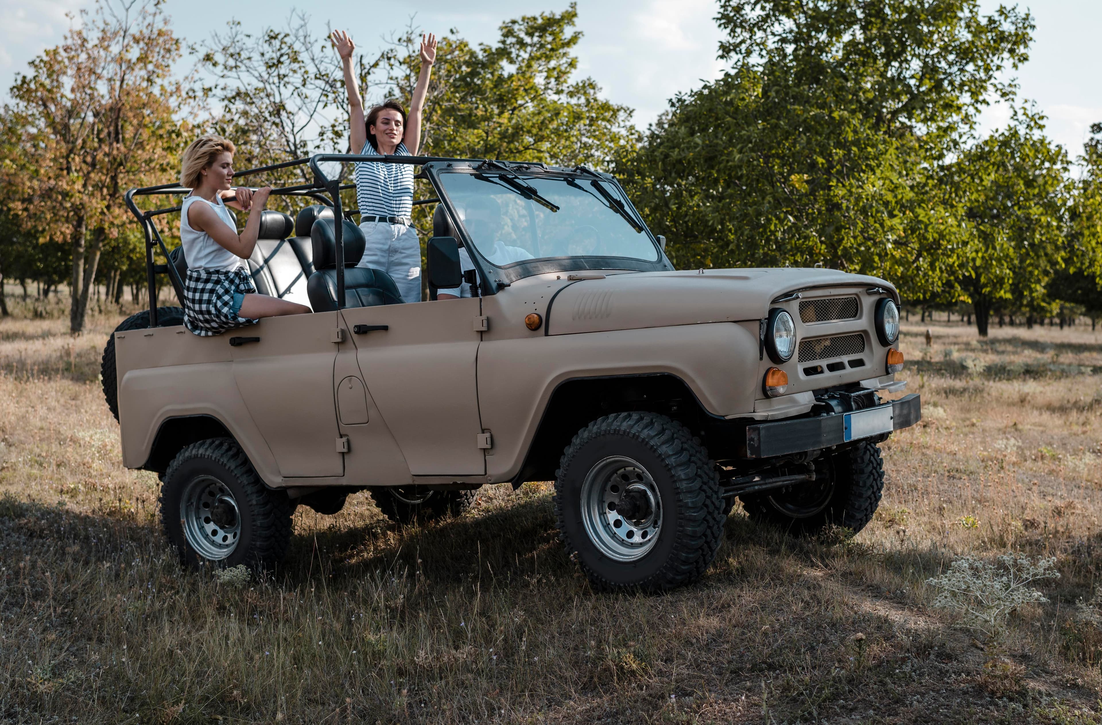 Safari Game Drive im Queen Elizabeth Nationalpark