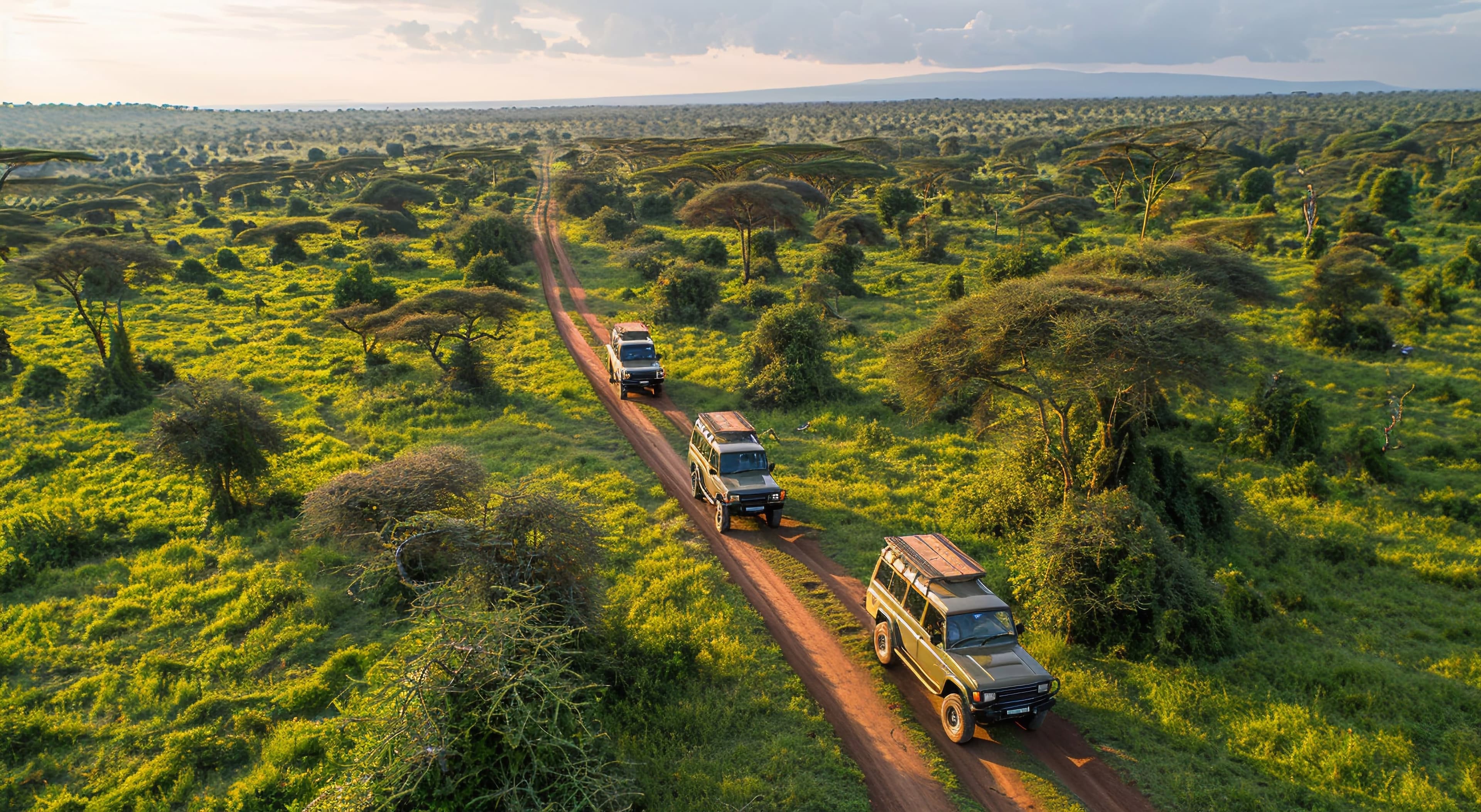 Safari Game Drive im Queen Elizabeth Nationalpark