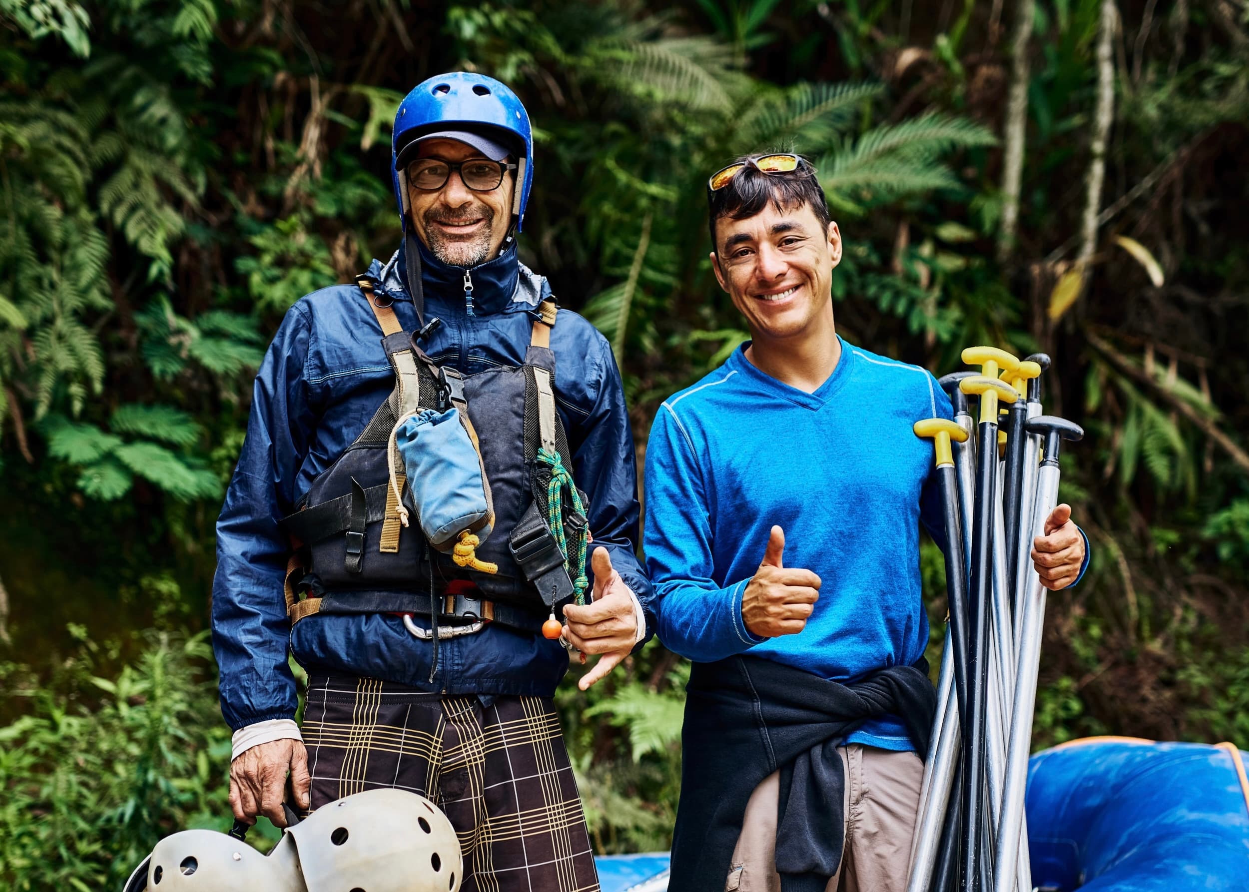 Wildwasser-Rafting am Nil