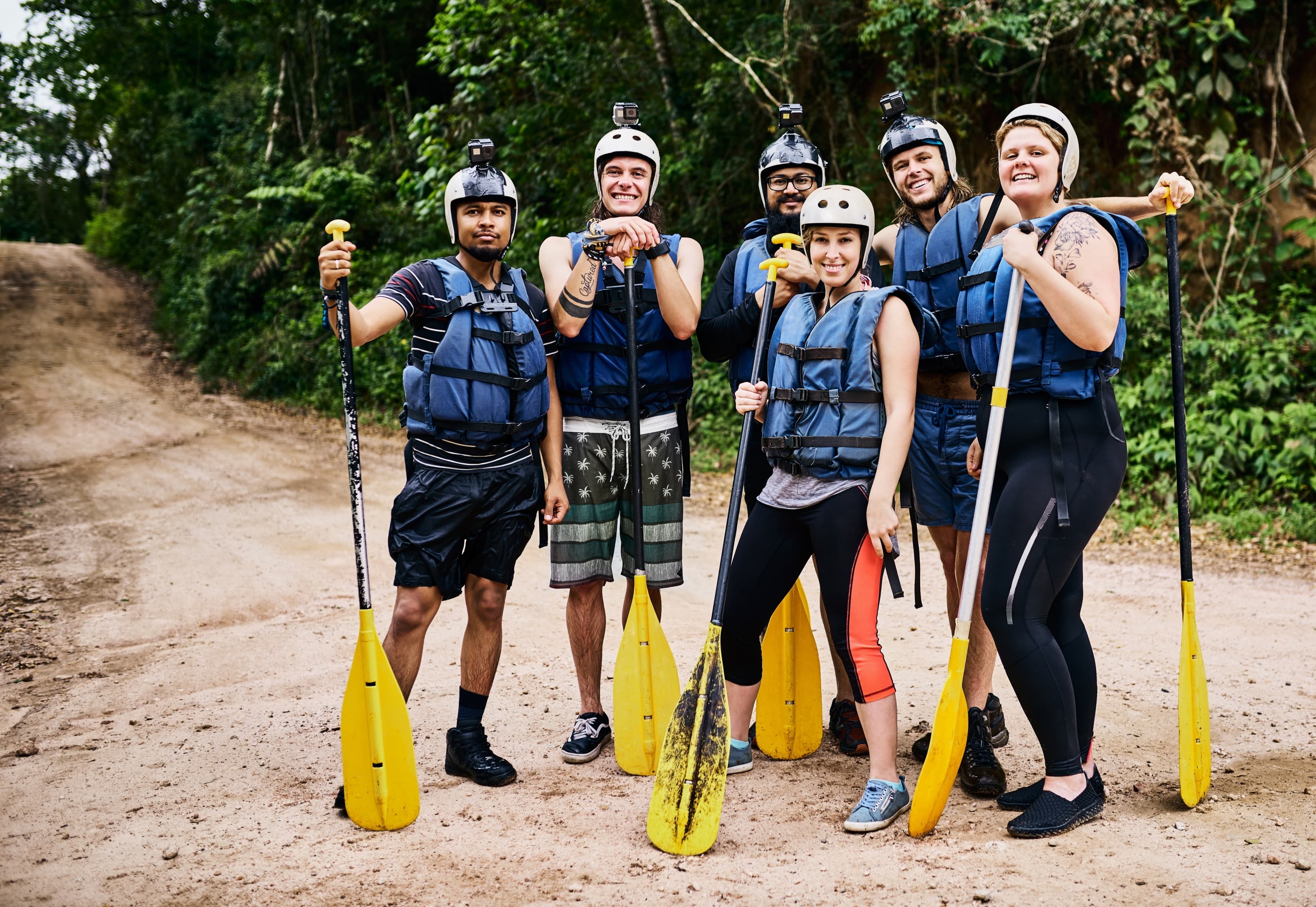 Wildwasser-Rafting am Nil