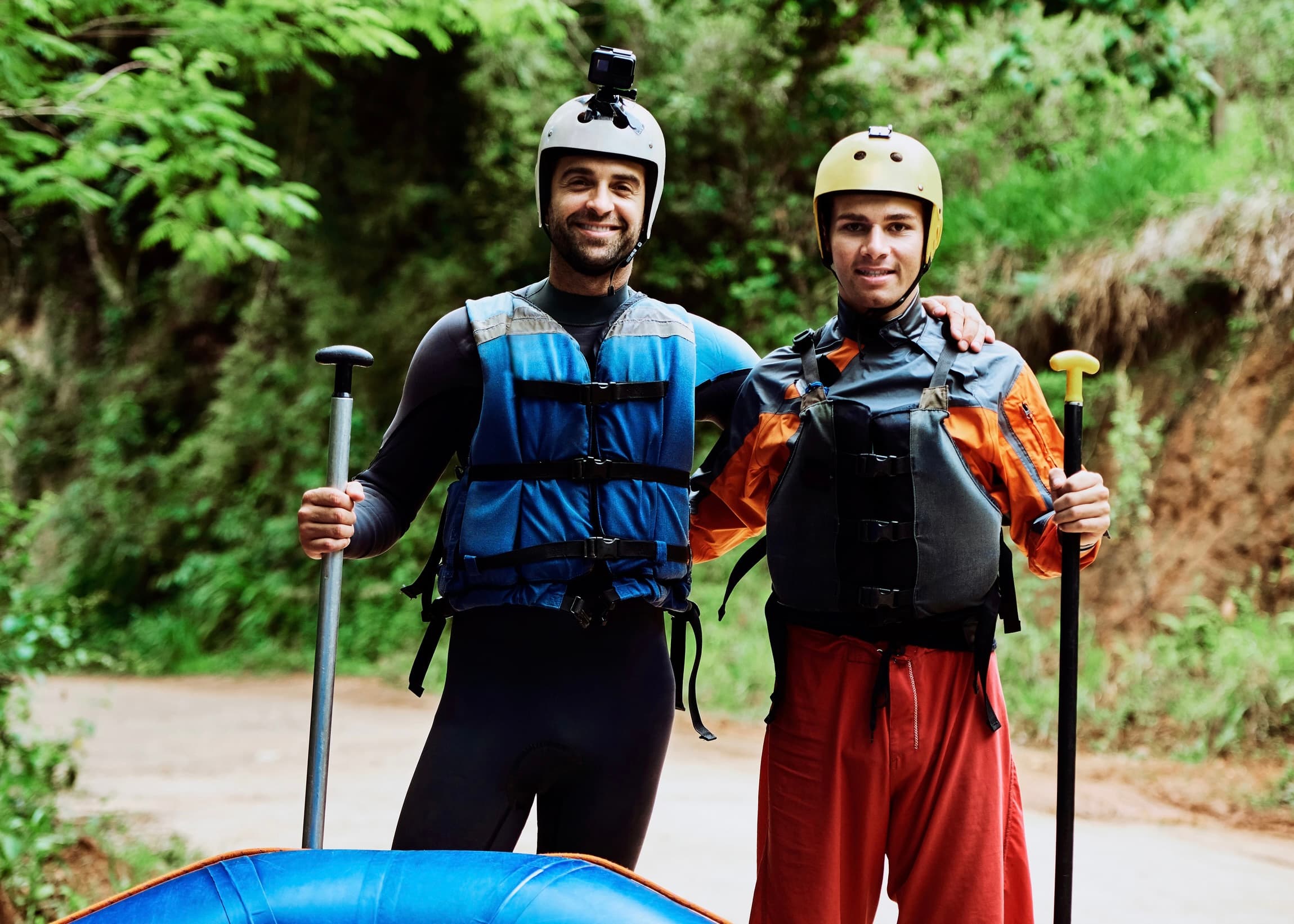 Wildwasser-Rafting am Nil